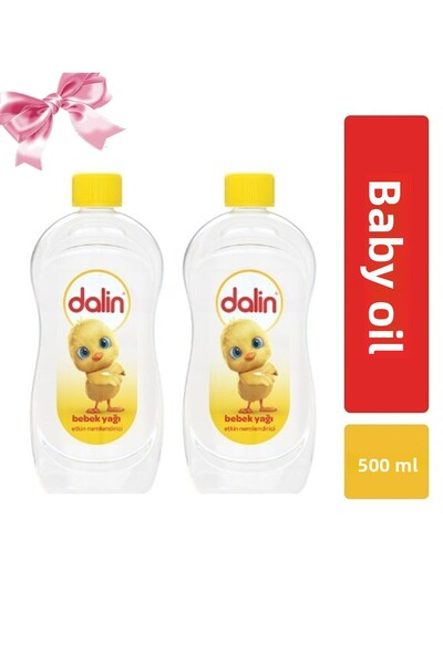 Dalin Classic Baby Oil - 500 Ml, X 2 Pieces