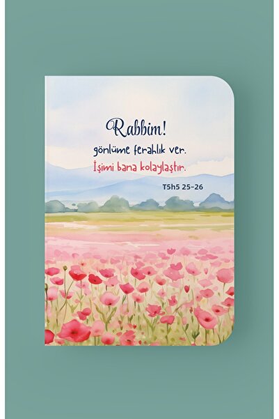 Dava Adamı Yayınları دفتر ملاحظات مريح مبطن مقاس A5