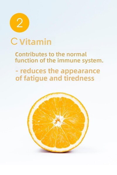 Erbatab Flu-pro Vitamin C Vitamin D3 Zinc and Caramel Extract 10 Stick