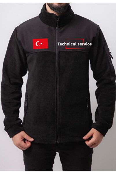 FROOY سترة صوف عالية الجودة مطبوعة للخدمة التقنية