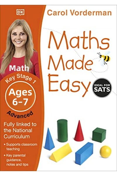 Dorling Kindersley كتاب Maths Made Easy للفئة العمرية 6-7 سنوات - المرحلة الأ...