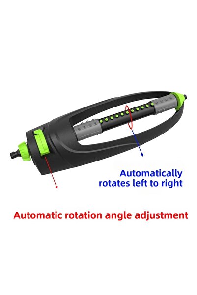 Badem10 19 Nozzle Rotating - Plate and Movable Water Sprinkler Garden Lawn Irrigation Apparatus Plastic