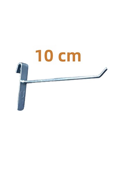 GRİDEKOR 50 bucăți cârlig pentru panou din sârmă metalică de 10 cm, cuier pen...