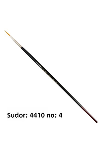Südor فرشاة طلاء زيتية مسطحة القطع سلسلة 4410 رقم: 4
