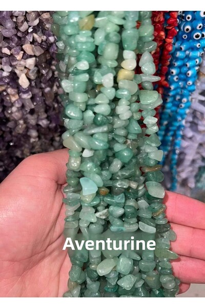 RLX BUJİTERİ سلسلة حجر افينتورين المكسور الطبيعي - تصميم الحجر الطبيعي