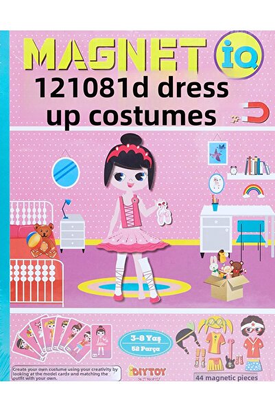 Diytoy أزياء تلبيس مغناطيسية مغناطيسية