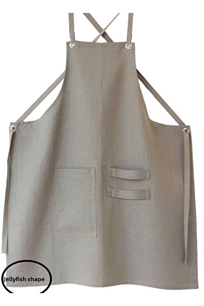 medusaforma Cross Strap Kitchen Apron Master Chef Cafe Restaurant Chef Waiter...