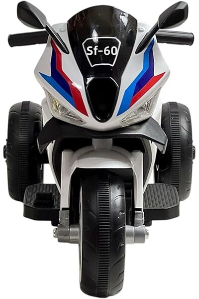 ALBADER دراجة نارية للأطفال، دراجة نارية كهربائية للأطفال بمحرك واحد، دراجة نارية يمكن ركوبها