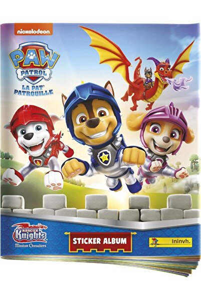 Panini ألبوم مجموعة ملصقات باو باترول ريسكيو نايتس