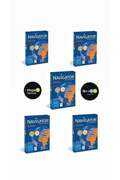 NAVİGATÖR Navigator A4 250 Gr. - 5 Pack Copy Paper 625 Sheets