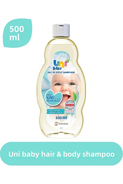 Uni Baby 500 مل شامبو للشعر والجسم