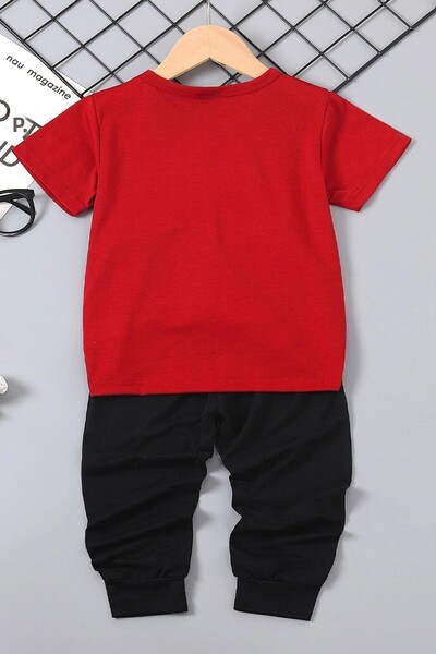 uyguntarz Children's Smile Emoji Top - Top Tracksuit Set