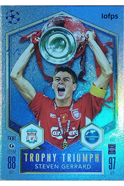 Topps الفائز بالكأس ستيفن جيراردو