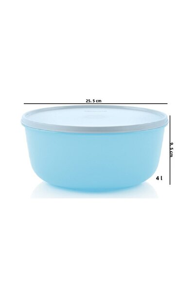 Tupperware Miracle Candy 4 Lt Blue Storage Container