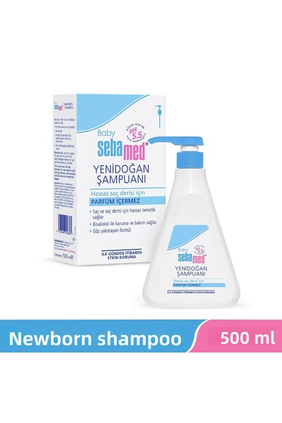 Sebamed Newborn Baby Shampoo 500 ml