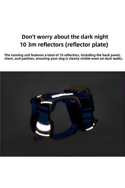 INTERLAKEN Dog Harness Harness Lightweight Small and Large Dogs Anti-Splay Chest Harness