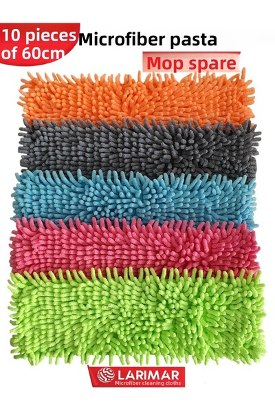 Larimar 10 bucăți mop pentru paste, mop de înlocuire din microfibră, cârpe de...