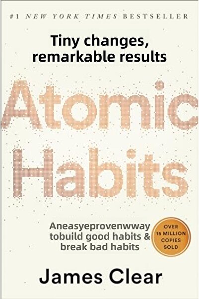 Penguin Random House العادات الذرية طريقة سهلة ومجربة لبناء عادات جيدة والتخل...