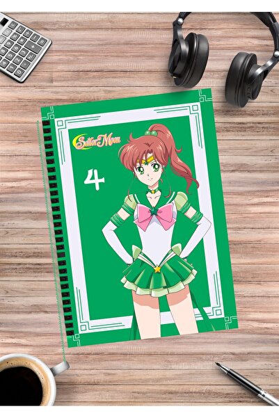 mertfigur Caiet cu spirală Sailor Moon Anime A5 (50 coli)