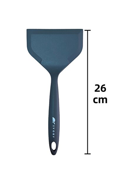 Multiamo 6 Piece Heat Resistant Silicone Colander Set - Ladle and Spoon Spatula