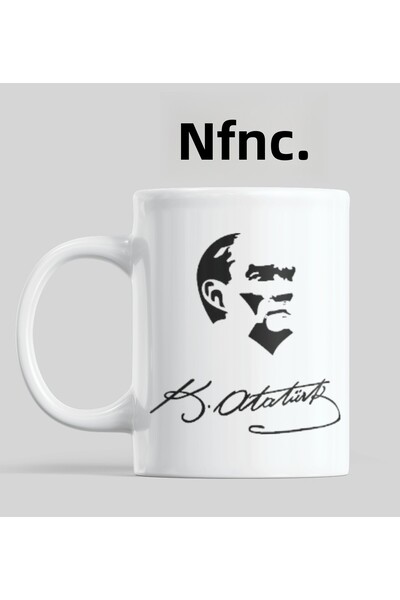 Nino Store ♾️ 💖   كوب مطبوع عليه هدية بمناسبة ذكرى أتاتورك في 10 نوفمبر مع ك...
