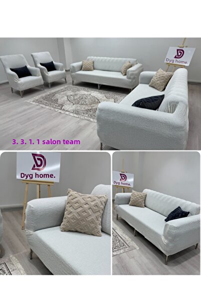 dyg home Husa scaunului |   Set de lounge |   Husa de canapea 3+3+1 Model