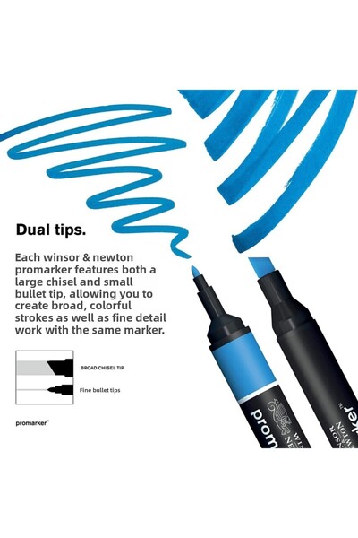 Winsor Newton Winsor & Newton Promarker Set of 6 Pastel Tones