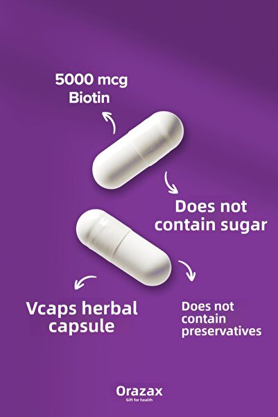 Ocean Biotin 5000 Mcg 60 Capsules