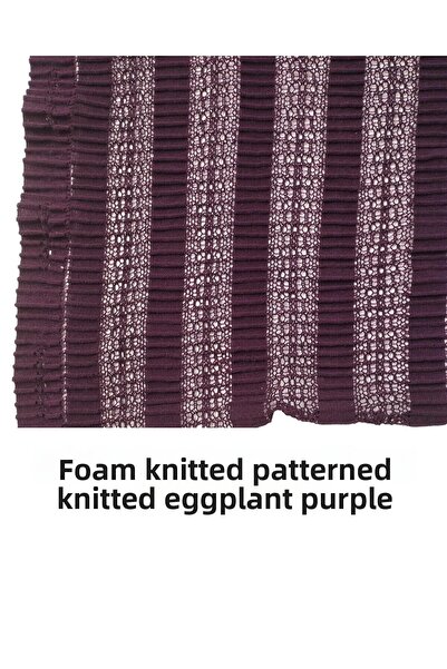 Kumaş Parça Vinete tricotate din jerseu subțire în culoarea violet - 160 cm