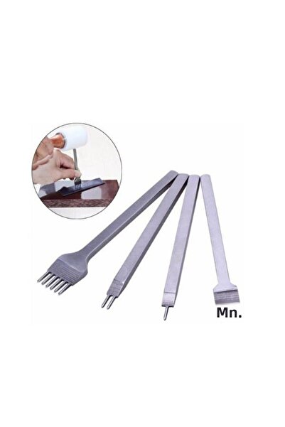 Dopar Συρραπτικό πιρούνι διαγώνιο 5 mm 4 τεμάχια Δερμάτινα εργαλεία χειρός