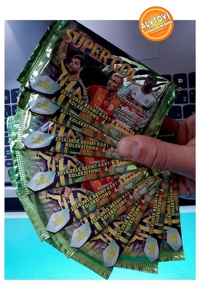 set dizayn Champions League Adrenalyn 55 Pieces Card Pan Metal Box Football Player Cards Original Licensed Cards