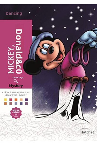 Hachette Coloriages Mysteres ديزني ميكي دونالد وشركاه