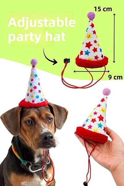 Havhav Dog Party Box Set of 3 | Party Hat, Plush Cake, Plush Gift Box