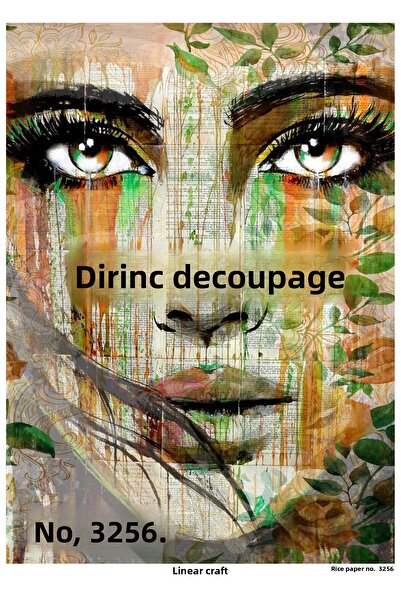 LİNEART ورق تزيين الأرز Lineart رقم: 3256