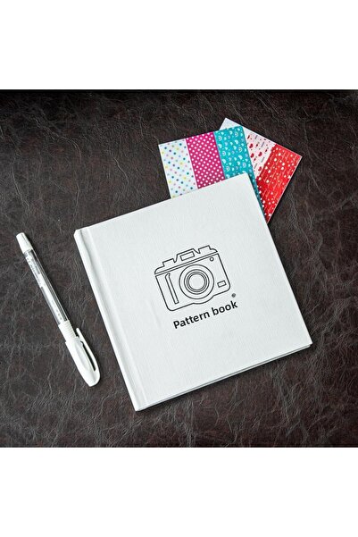 POLABOOK Polabook White Mini Memory Book with White Pen - Sticker Gift