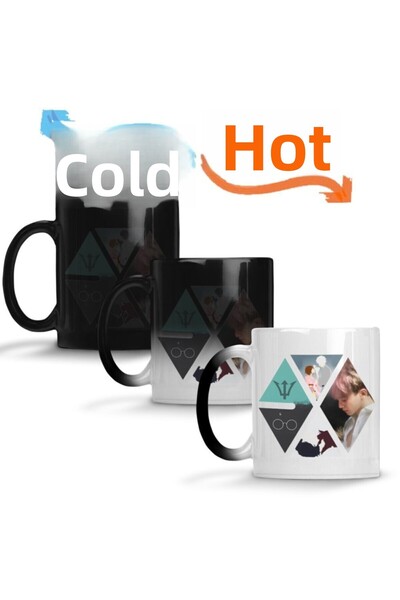 Baskı Dükkanı كوب الكوب السحري اكسو وآخرون بورسلين