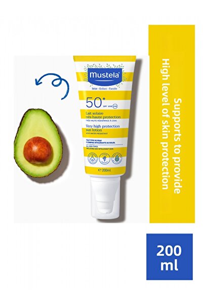 Mustela Very High Protection Sun Lotion Spf50 200ml
