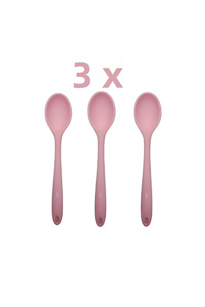 CEPHOME Ivory silicone sauce-dessert spoon 3 pcs spoon set (20cm)