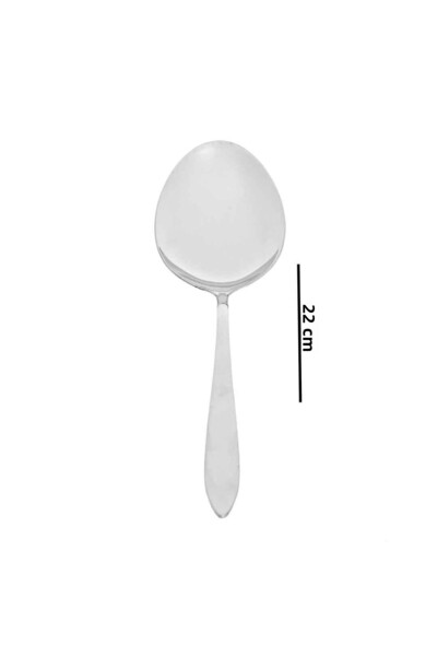 Erdem 18/10 Mini Diamond Serving Spoon