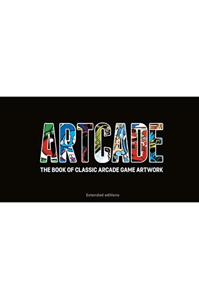 Gardners Books UK Artcade كتاب فن ألعاب الأركيد الكلاسيكية - الطبعة الممتدة