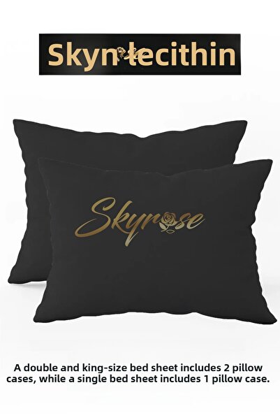 Skyrose Double Fitted Sheet Set - Bed Height 160x200 and 180x200 30cm