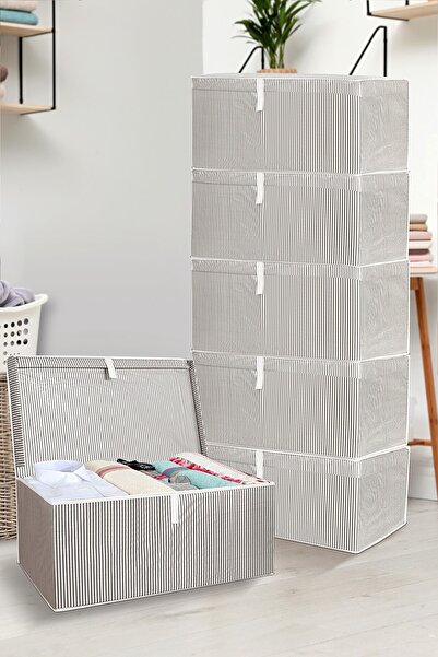 Meleni Home 6 τεμάχια Κουτί αποθήκευσης πολλαπλών χρήσεων με καπάκι Organizer...