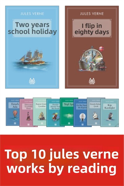 Arkadaş Yayıncılık En Çok Okunan 10 Jules Verne Eseri