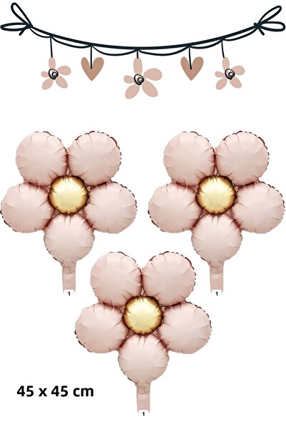 Öz Ambalaj 3 قطع من بالونات ديزي ريترو فويل لحفلات أعياد الميلاد