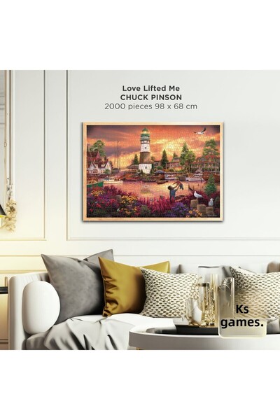 Ks Games لغز 2000 قطعة الحب يرفعني