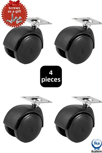 BlackBird Home خزانة بلاستيكية سوداء مقاس 50 بوصة مع طاولة دوارة وطاولة قهوة ...