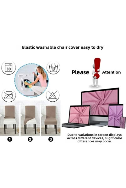 kanway 1 τμχ Κάλυμμα καρέκλας Bürümcük. Κάλυμμα καρέκλας με φούστα, ελαστικό, ελαστικό, πλενόμενο