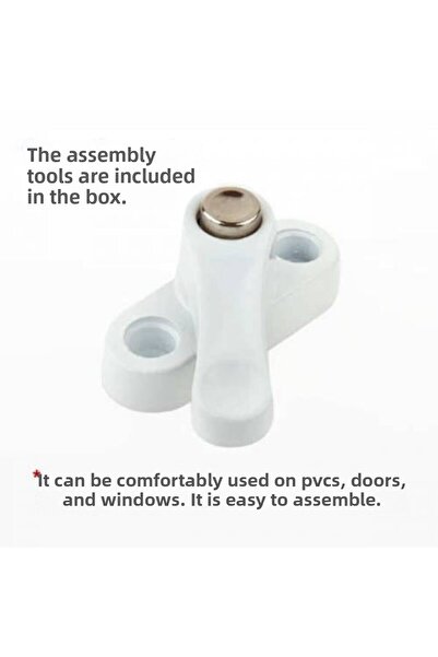 piithalat Pvc Door Window Safety Lock - Pimapen Lock with Button - Steel