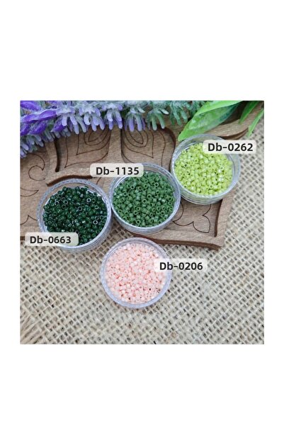 RLX BUJİTERİ Seria Miyuki Delica 11 00 Nuanțe de verde