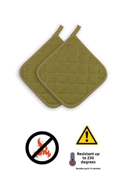 sevilya حامل فرن مقاوم للحريق ومقاوم للحرارة (2 مقبض)